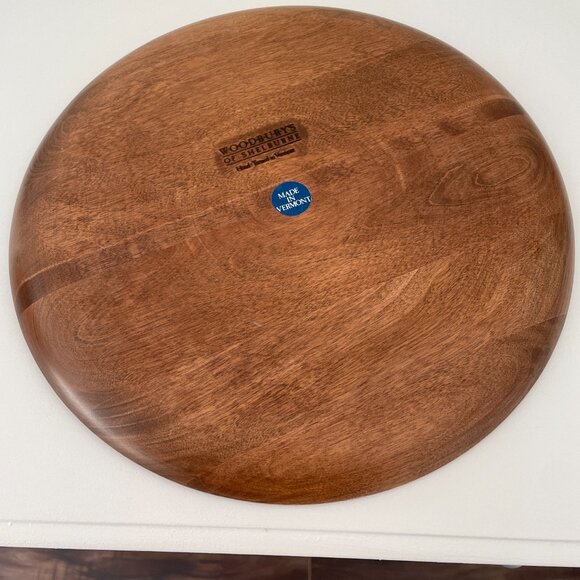Woodbury's of Shelburne Woodware Natural Wood Platter - Picture 4 of 5